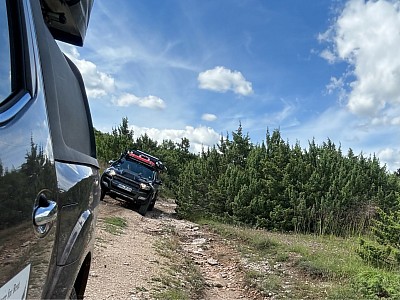 Geführte Offroad Camp-Tour in Dalmatien