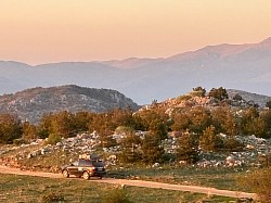 Abends im Dinara Naturpark